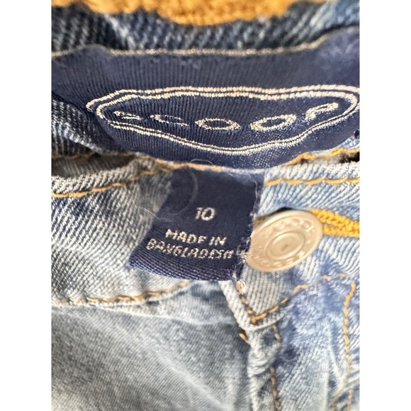 Scoop‎ Wide Leg High Rise Jeans  Blue Mid Wash Size 10 Women's - Picture 5 of 9